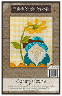 Spring Gnome Applique