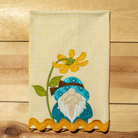Spring Gnome Applique Tea Towel Kit