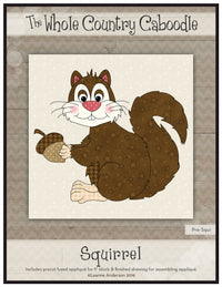 Squirrel Applique