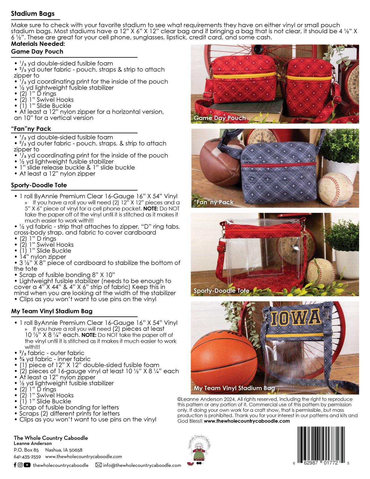 Stadium Bags