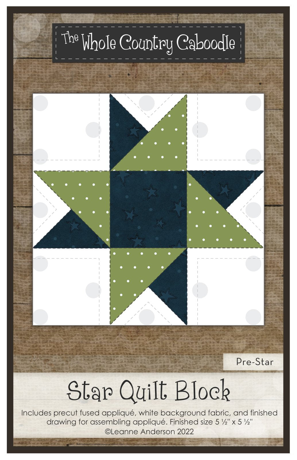 Star Quilt Block Applique