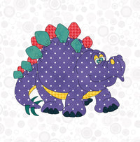 Stegosaurus Applique