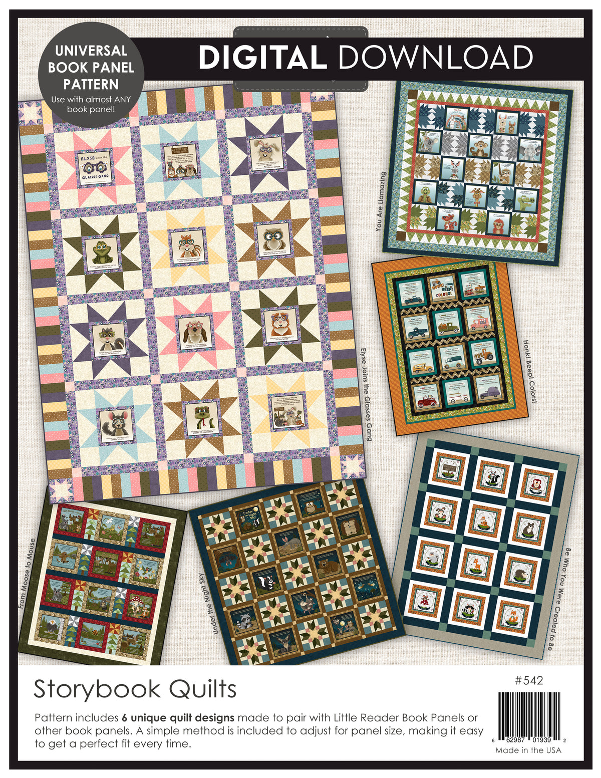 Storybook Quilt Patterns Book Pattern