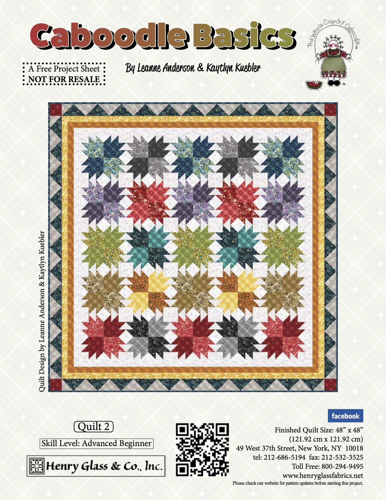 Caboodle Basics Quilt 2 Pattern (FREE Digital Download)