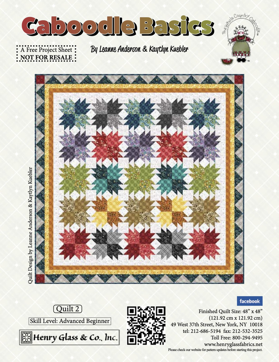 Caboodle Basics Quilt 2 Pattern (FREE Digital Download)