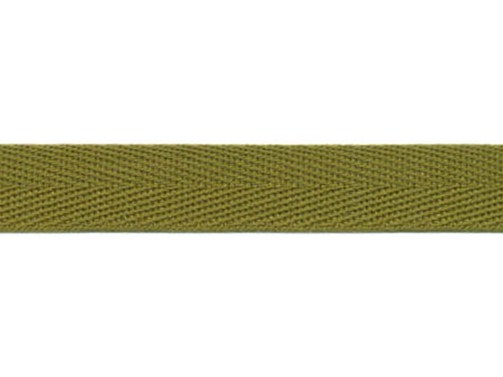 Twill Tape 1/2" - Olive