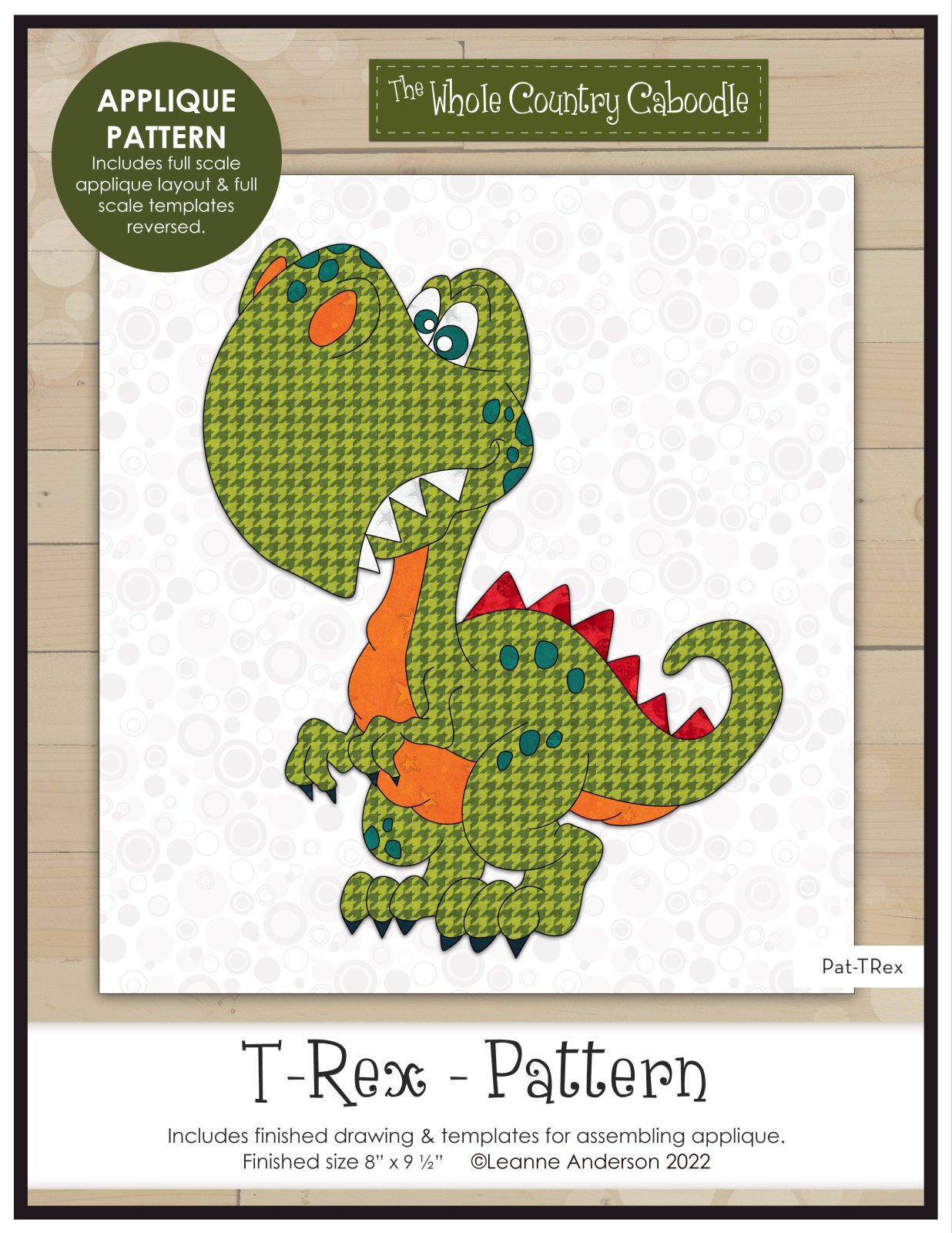 T-Rex Applique