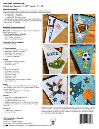 Team Spirit Sports Banner Pattern