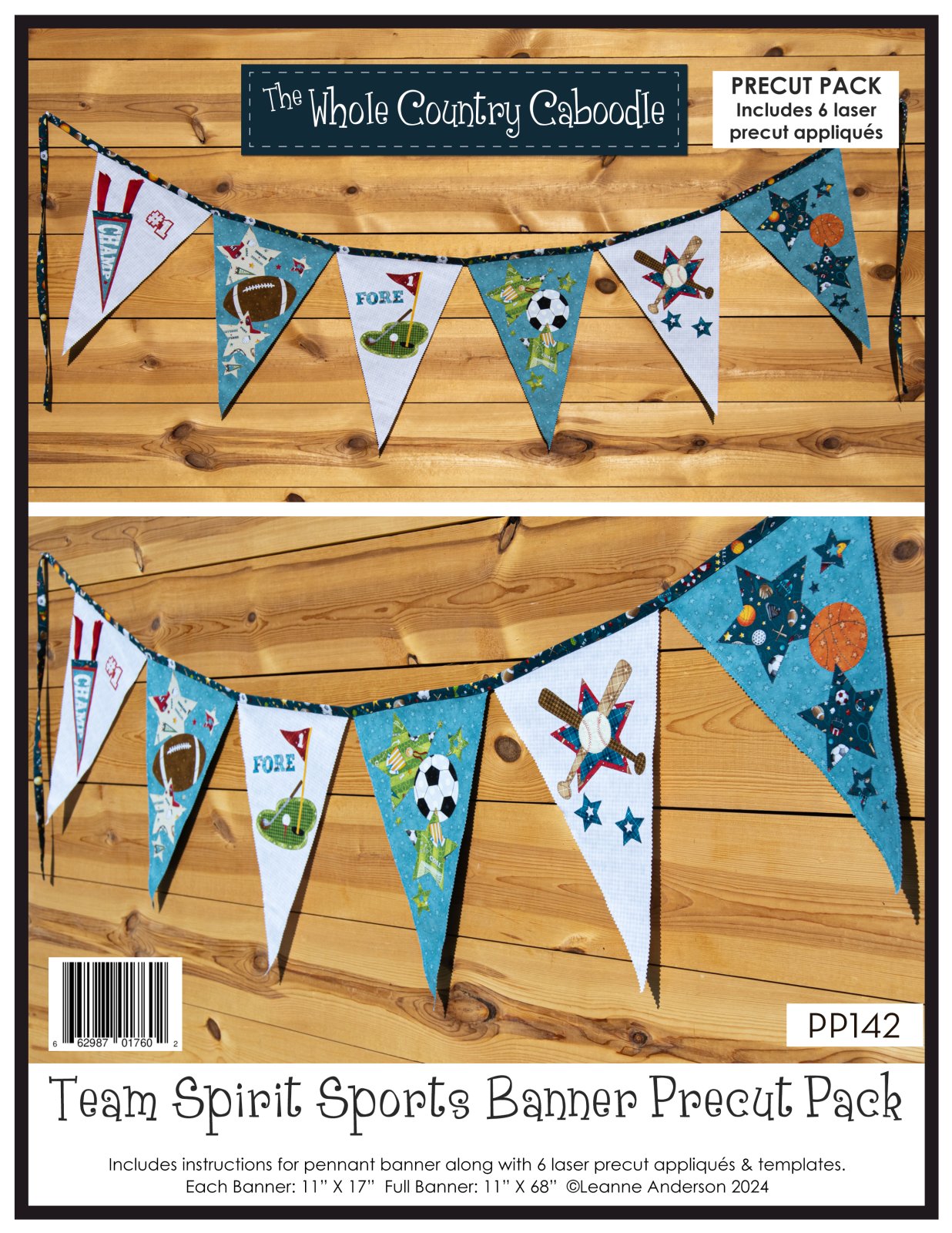 Team Spirit Sports Banner Pattern