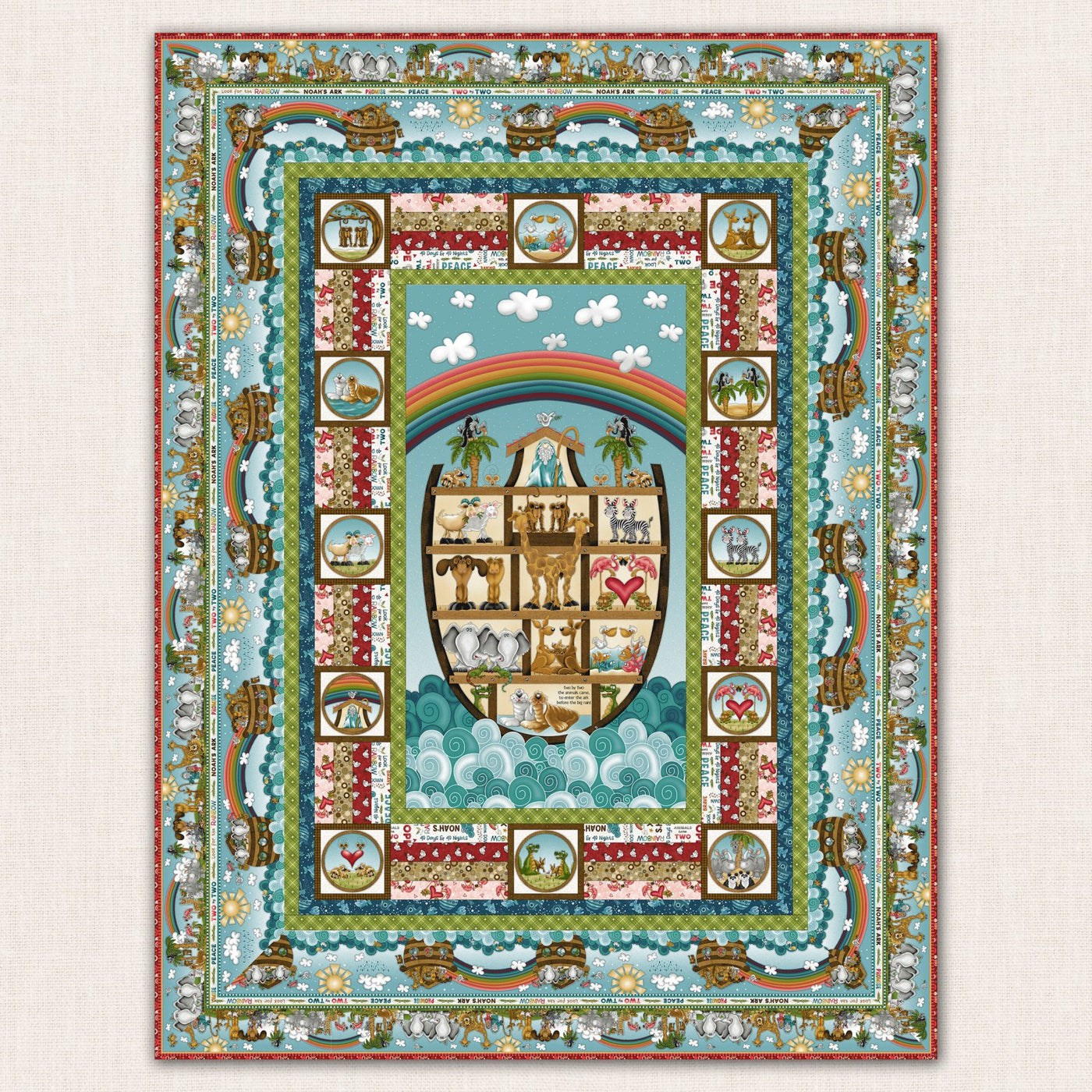 The Ark Panel Quilt Kit Version #2