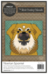Tibetan Spaniel Applique