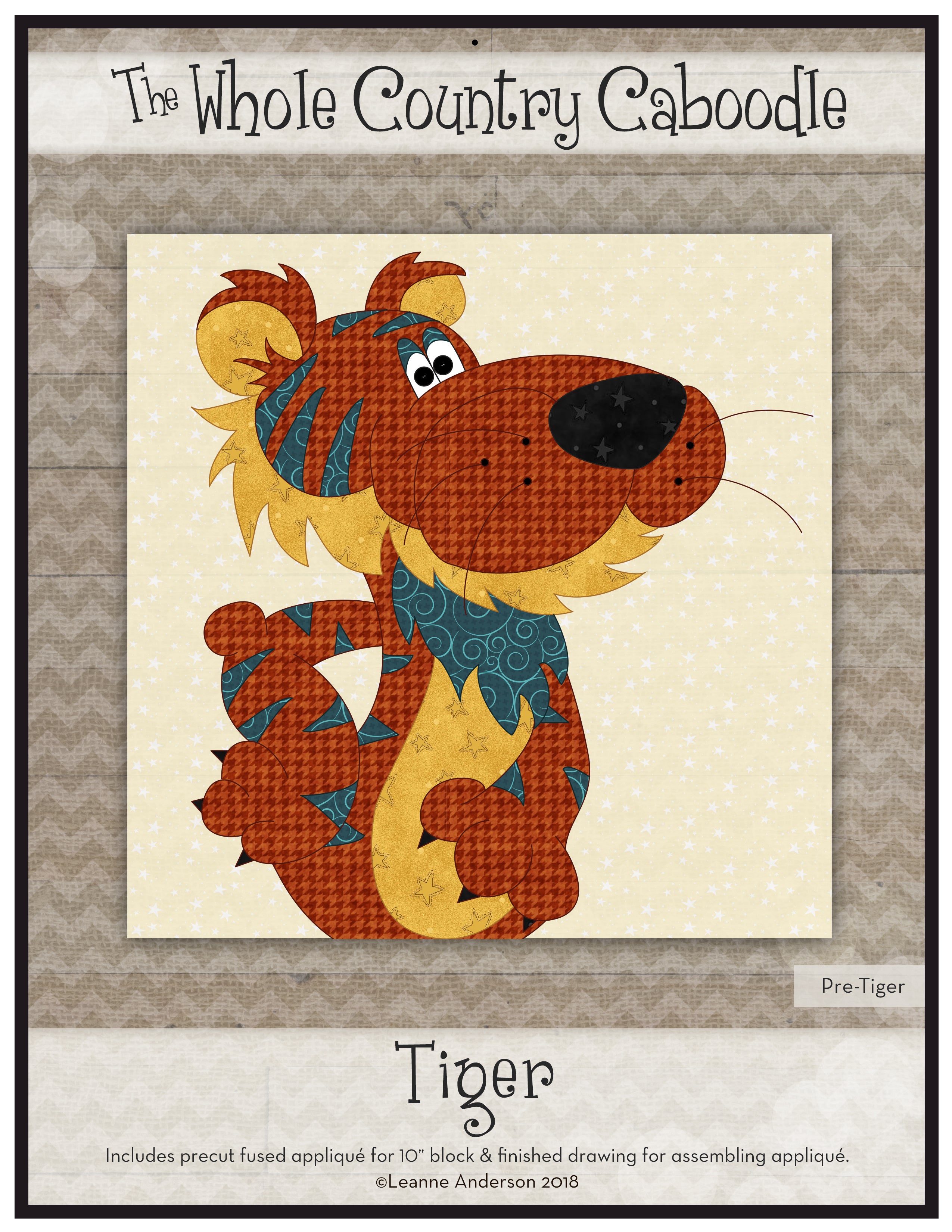 Tiger Applique