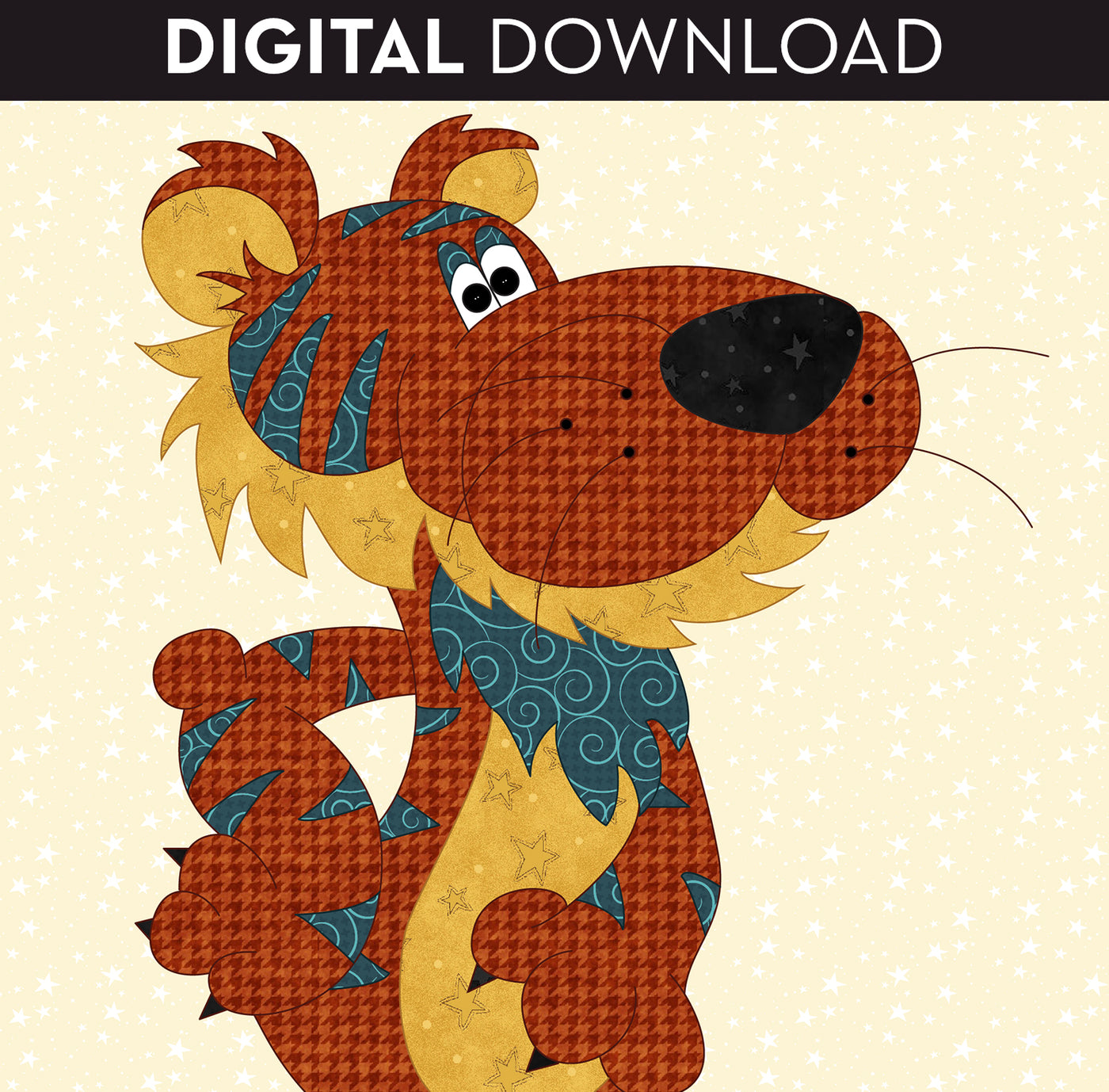 Tiger Applique