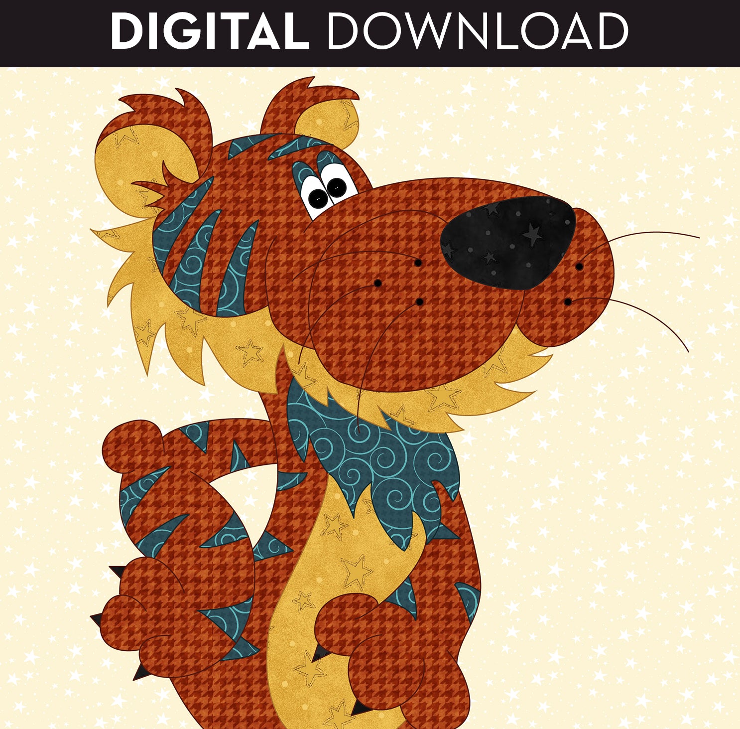 Tiger Applique