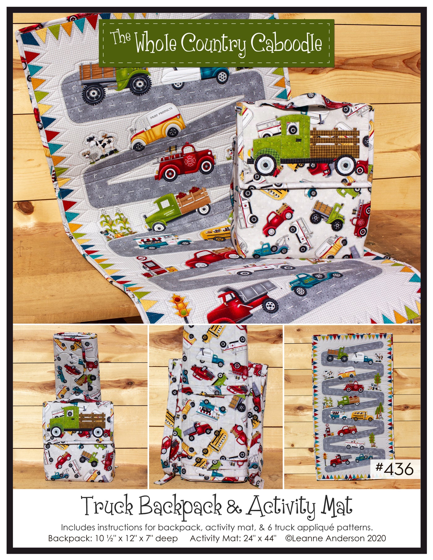 Truck Backpack & Activity Mat