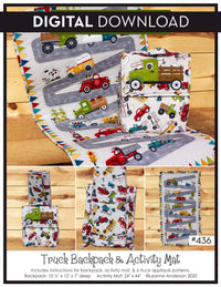 Truck Backpack & Activity Mat