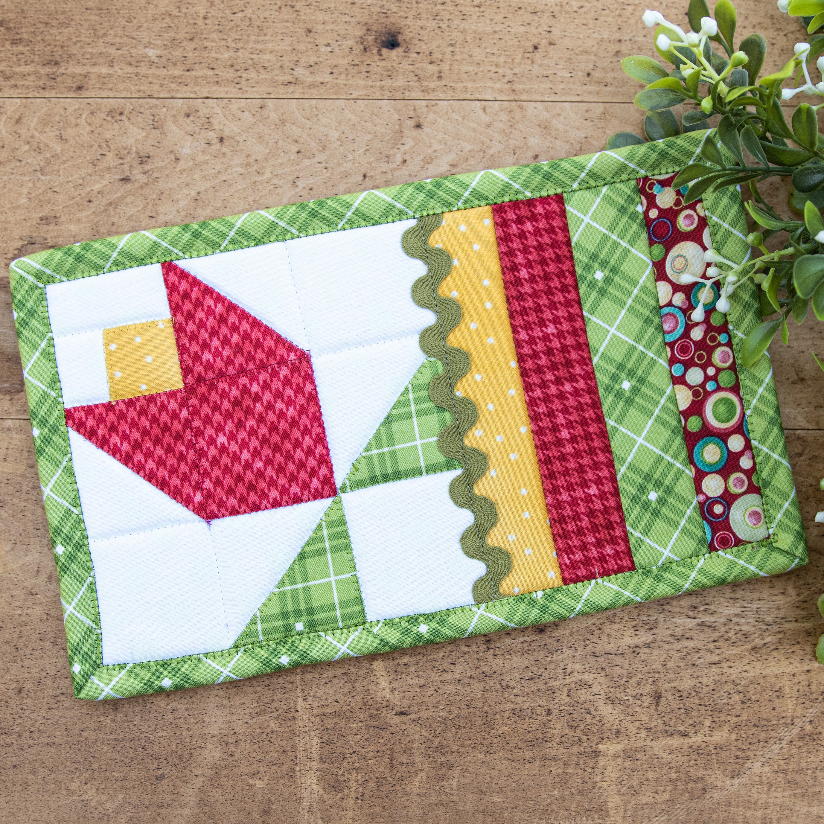 Tulip Mug Rug Kit