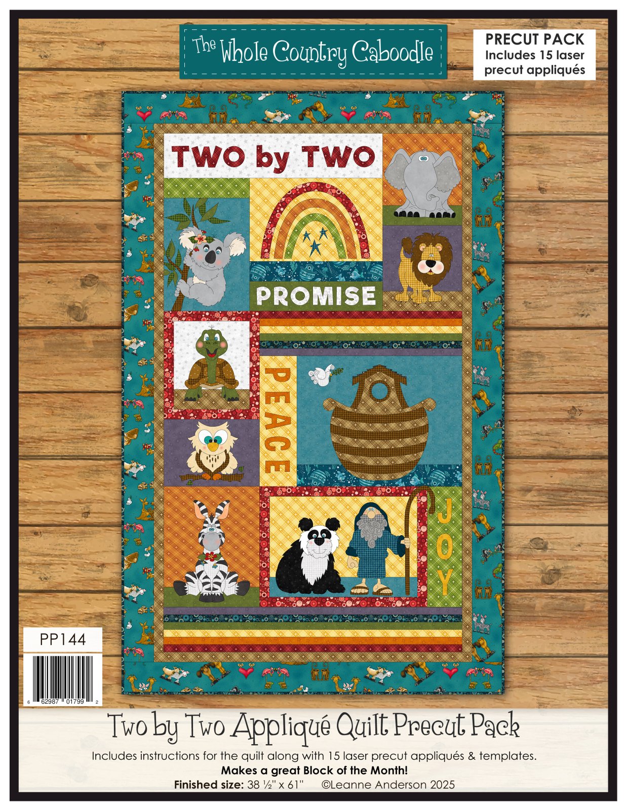 Two by Two Applique Quilt
