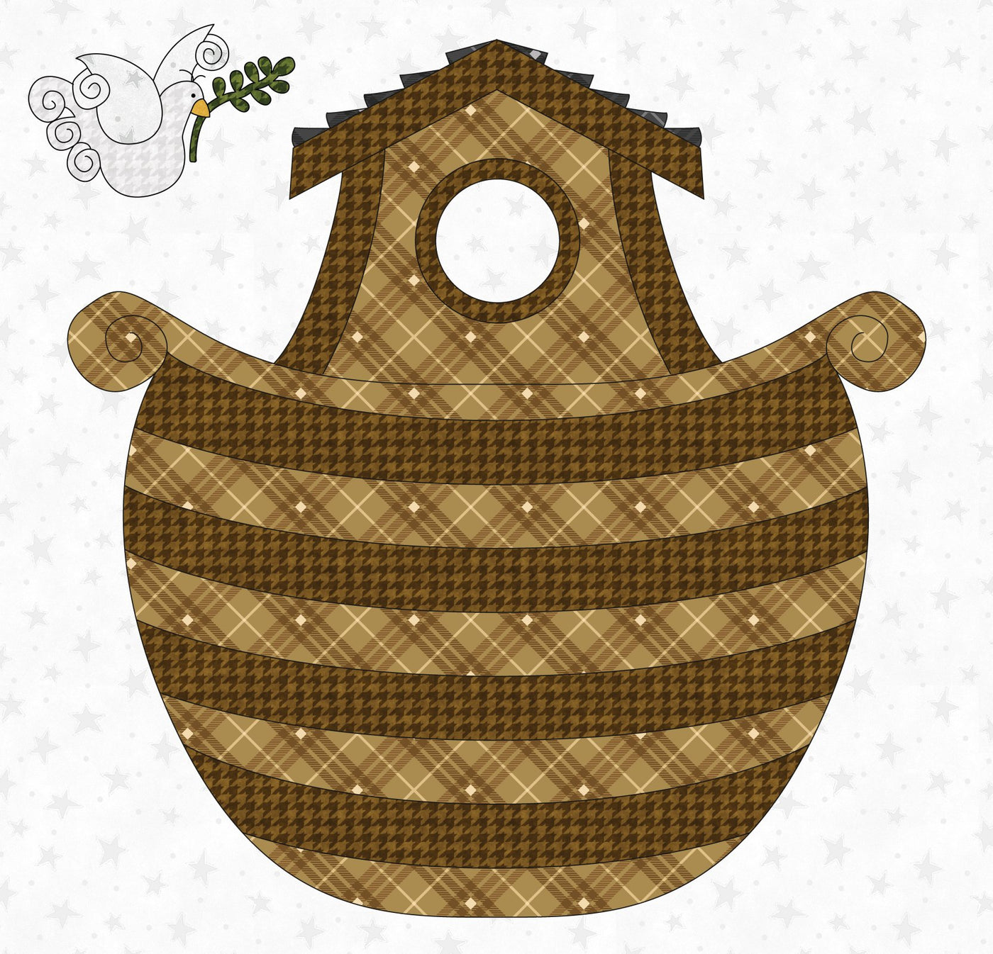 Ark & Dove Applique Pattern
