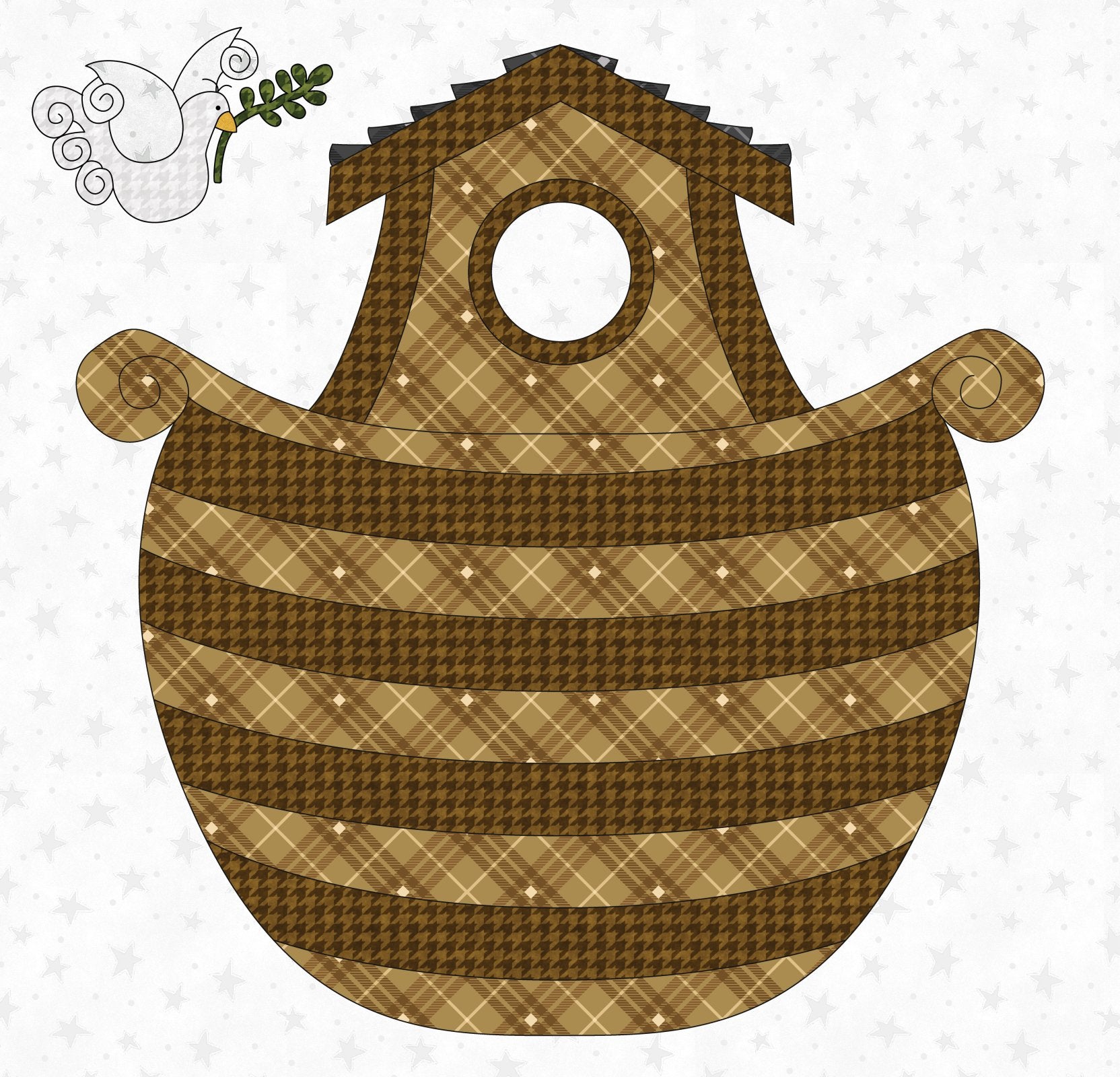 Ark & Dove Applique Pattern
