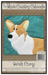 Welsh Corgi Applique