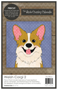 Welsh Corgi 2 Applique