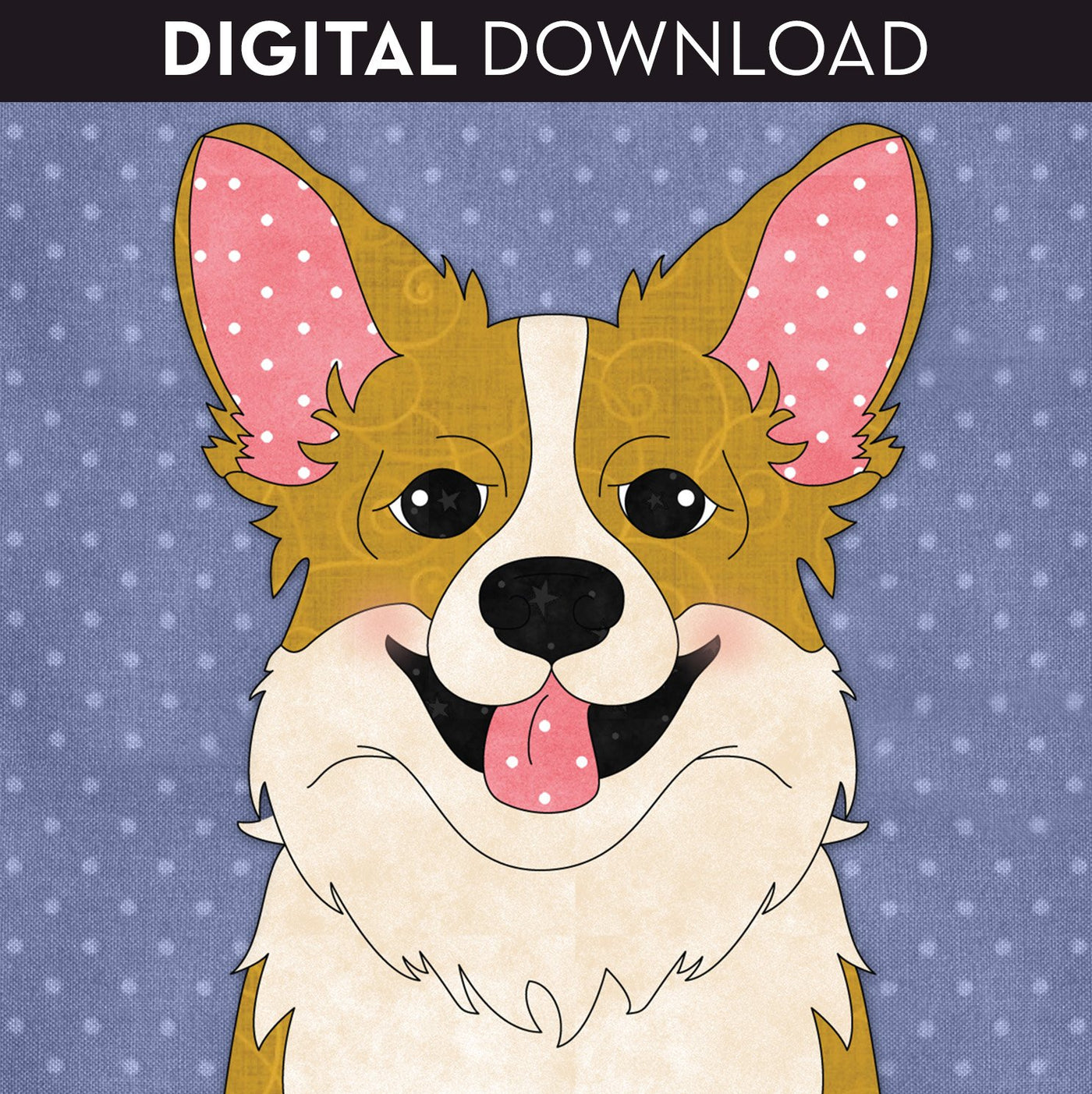 Welsh Corgi 2 Applique