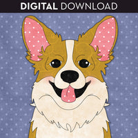 Welsh Corgi 2 Applique