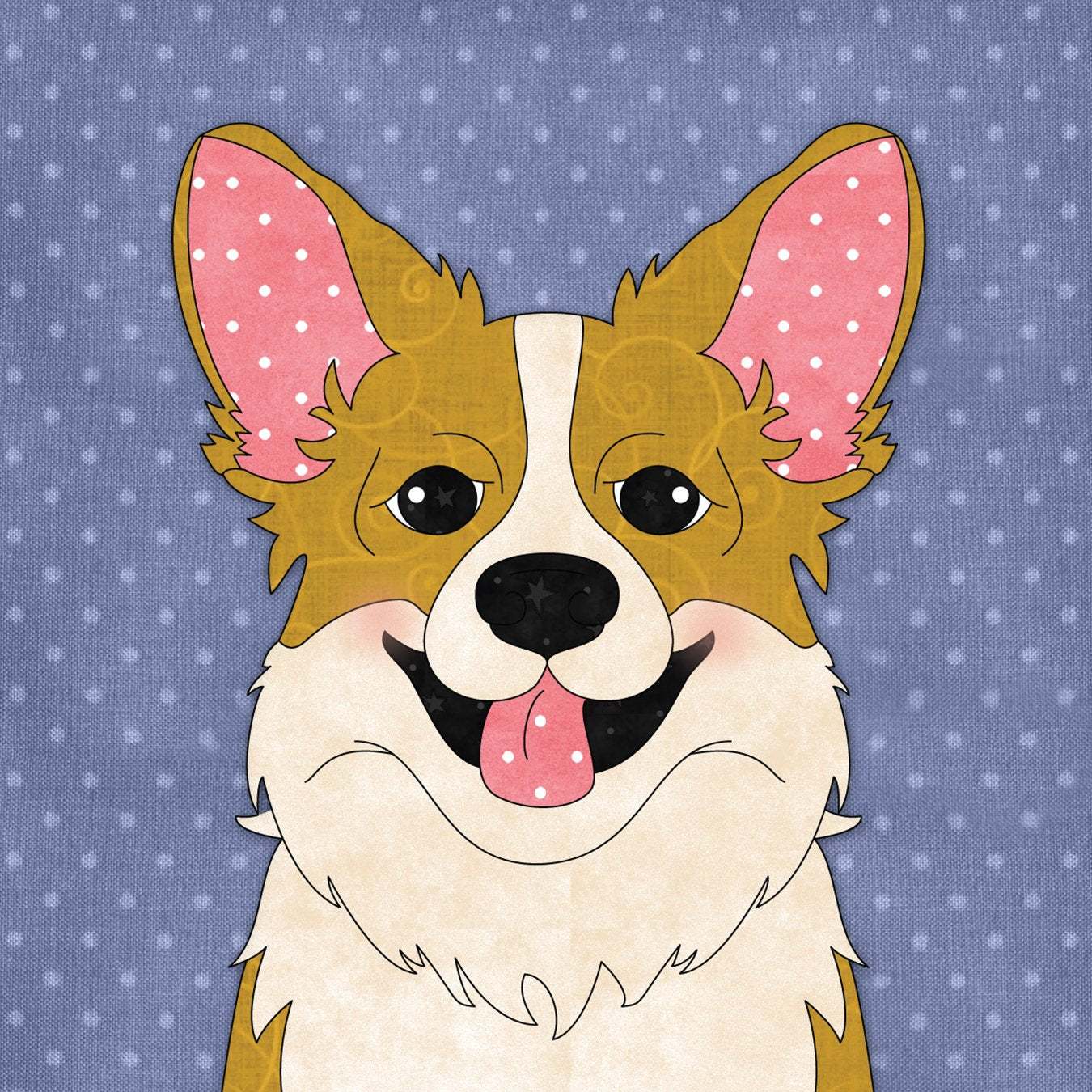 Welsh Corgi 2 Applique