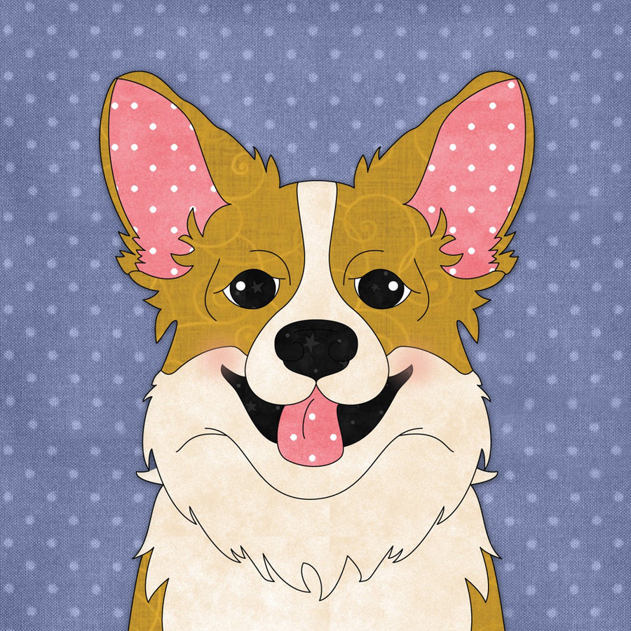 Welsh Corgi 2 Applique