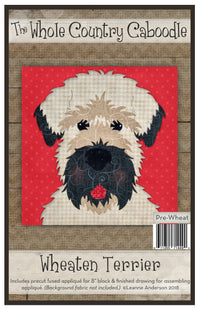 Wheaten Terrier Applique