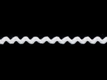 Baby White Ric Rac - 1 yd Cut