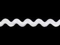 Medium White Ric Rac - 1 yd Cut
