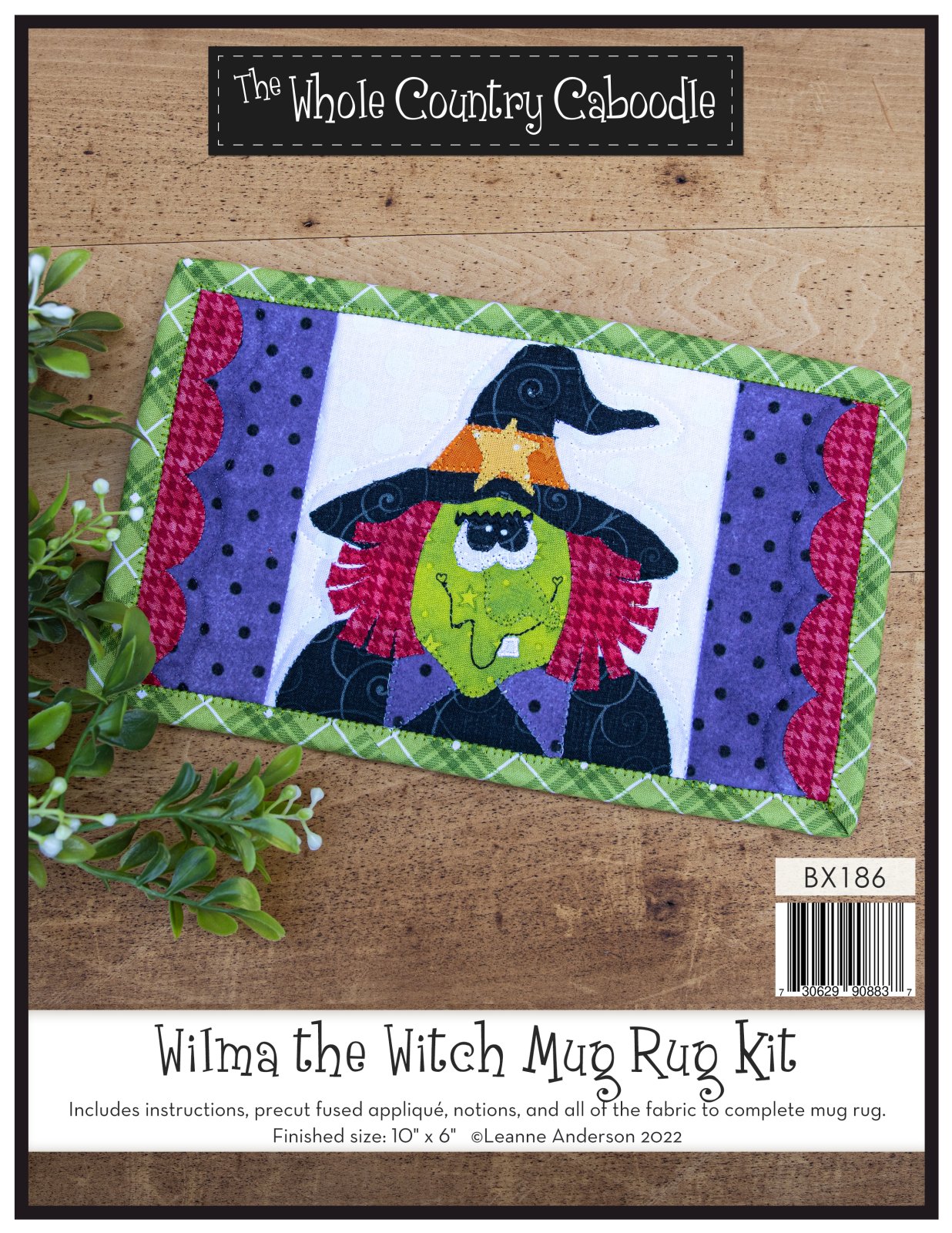 Wilma the Witch Mug Rug Kit