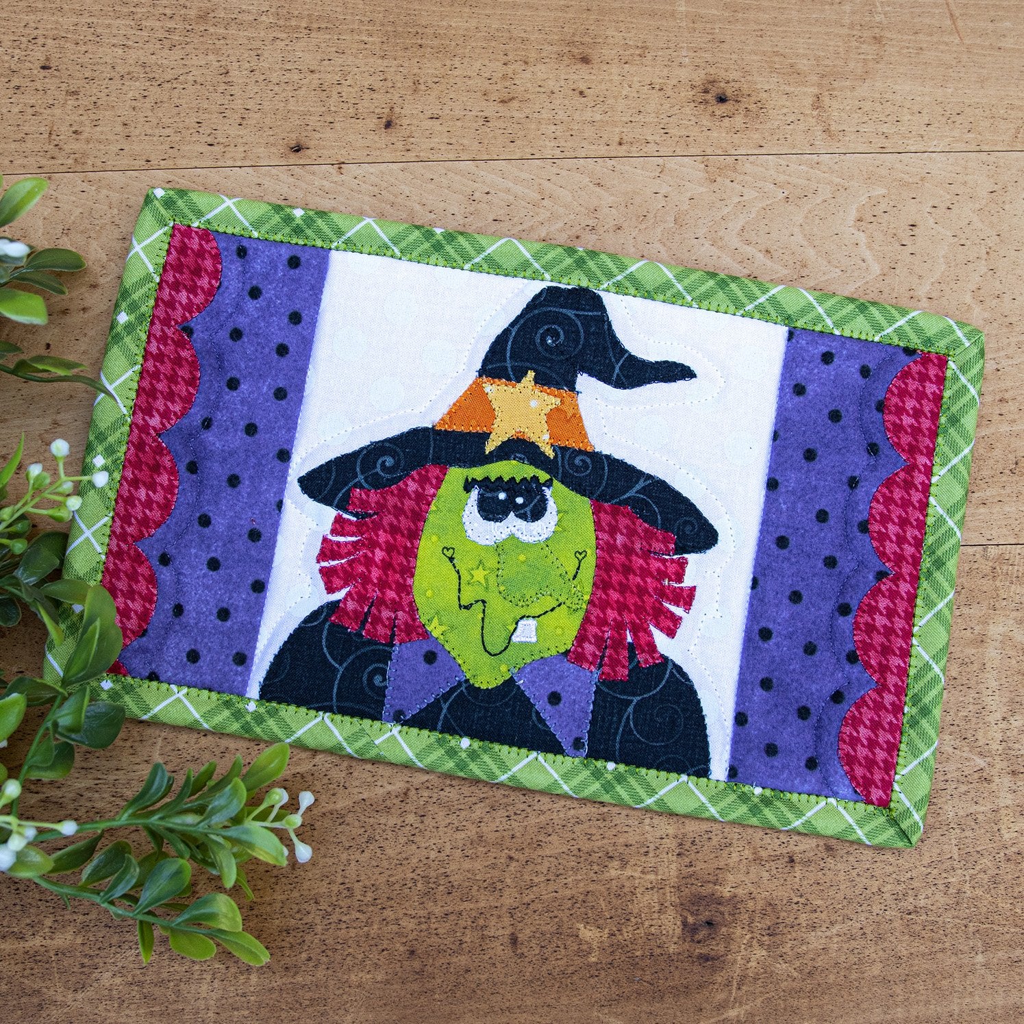 Wilma the Witch Mug Rug Kit