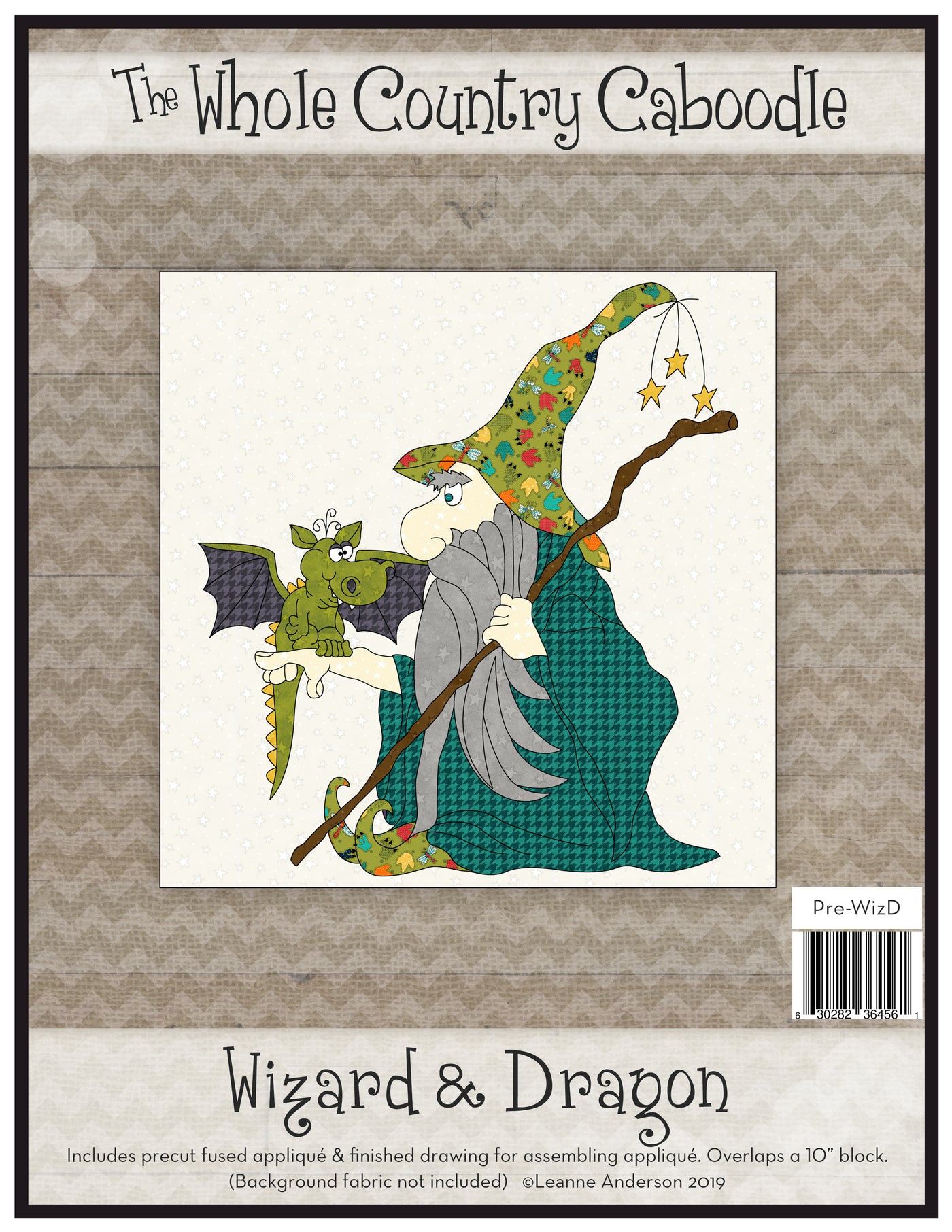 Wizard & Dragon Applique