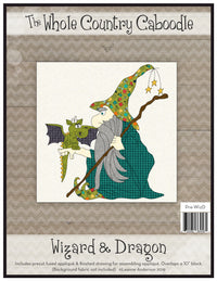 Wizard & Dragon Applique