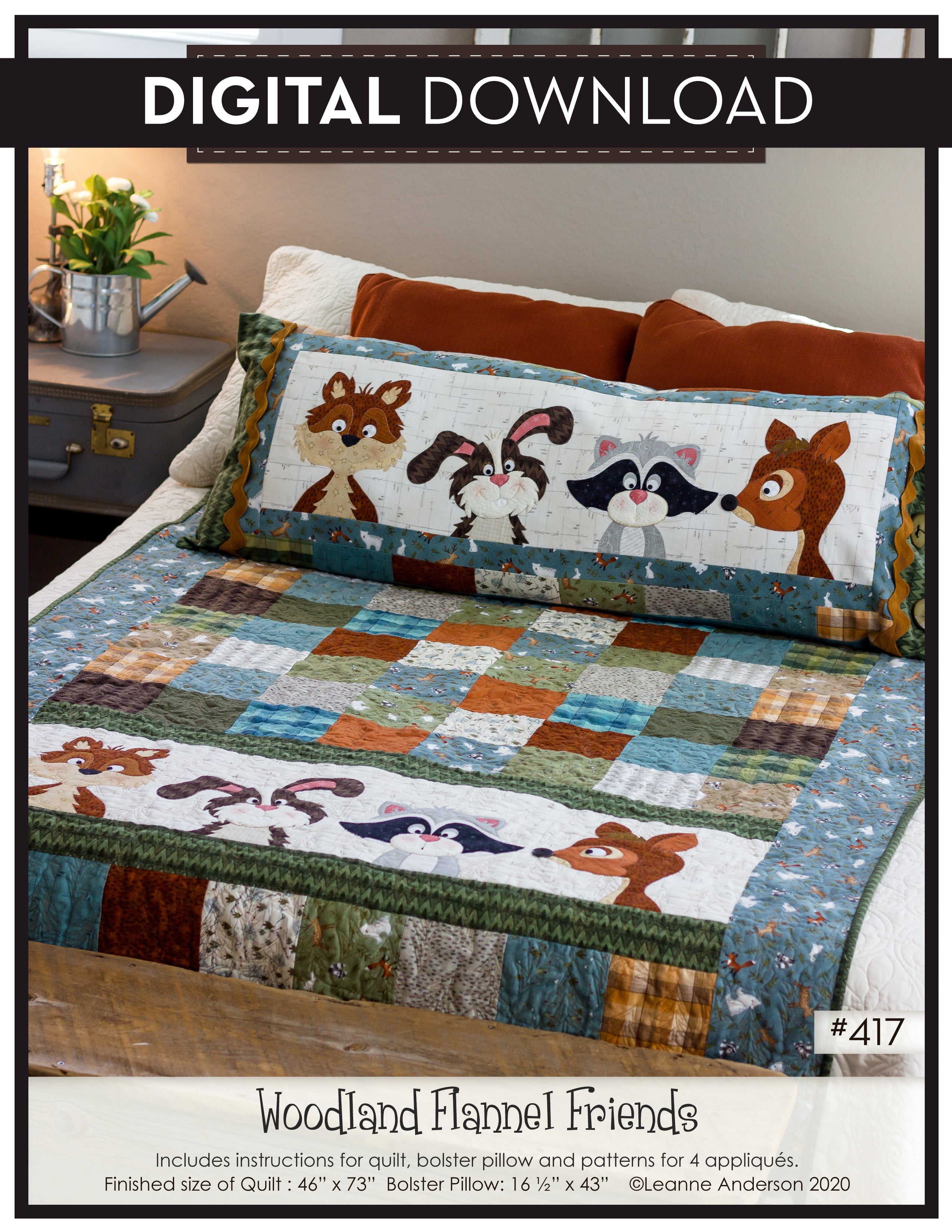 Woodland Flannel Friends