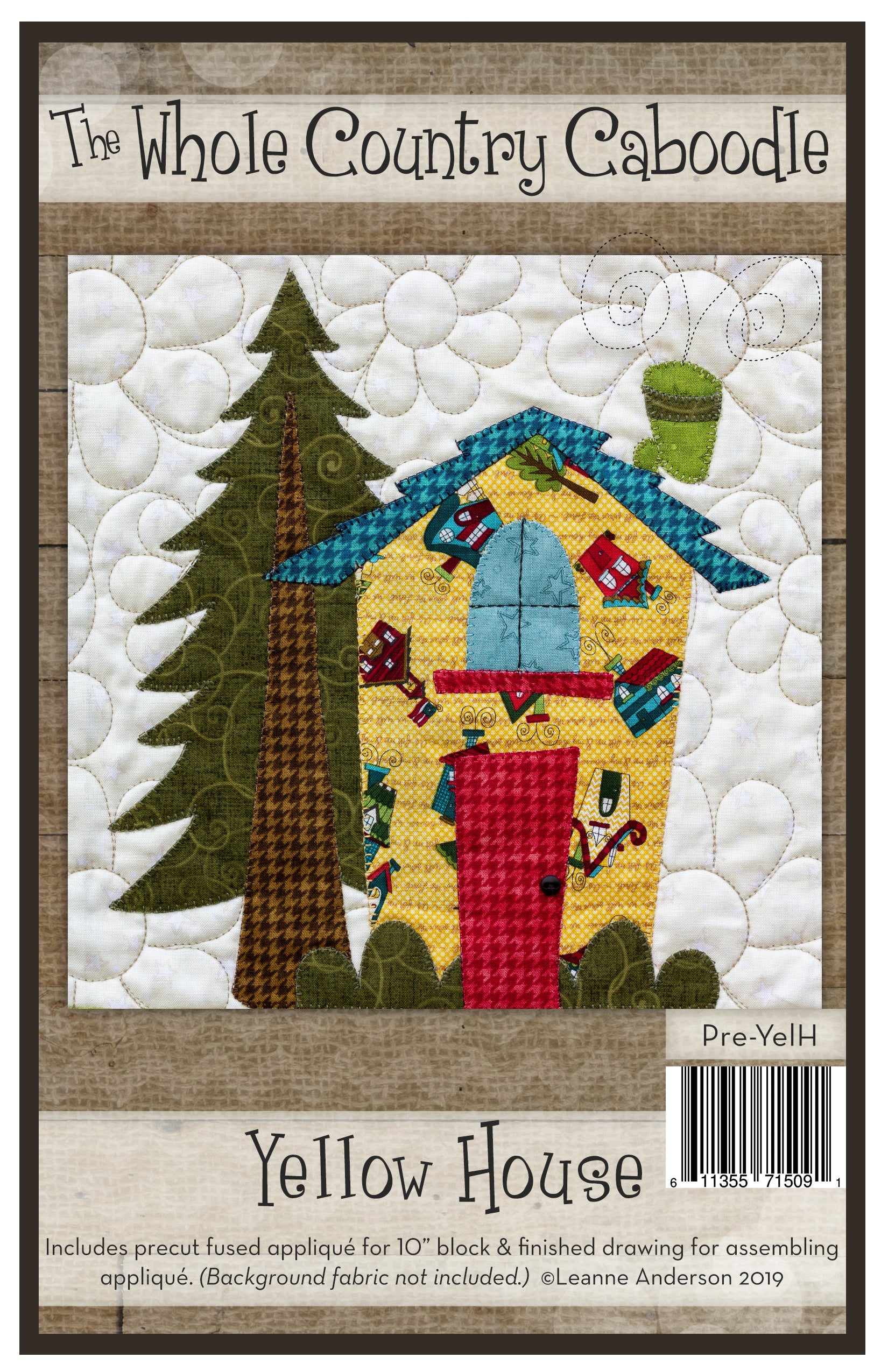 Yellow House Applique