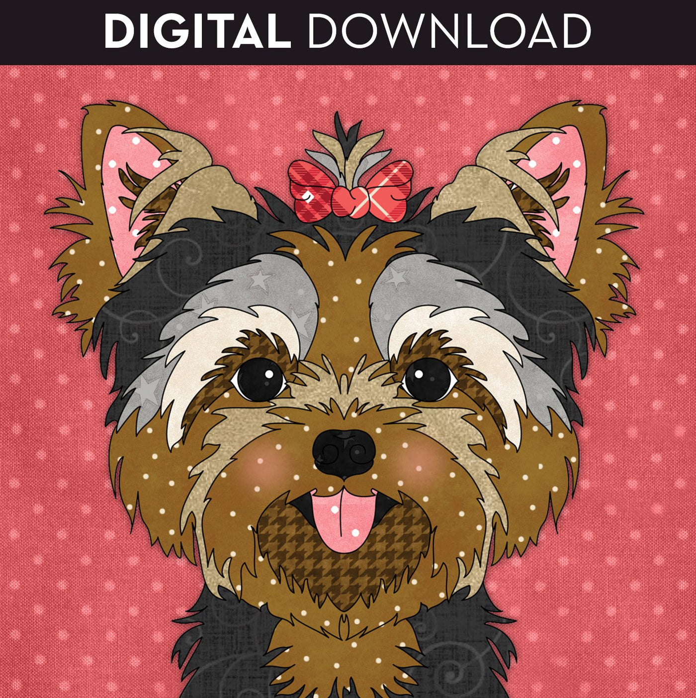 Yorkshire Terrier 2 Applique