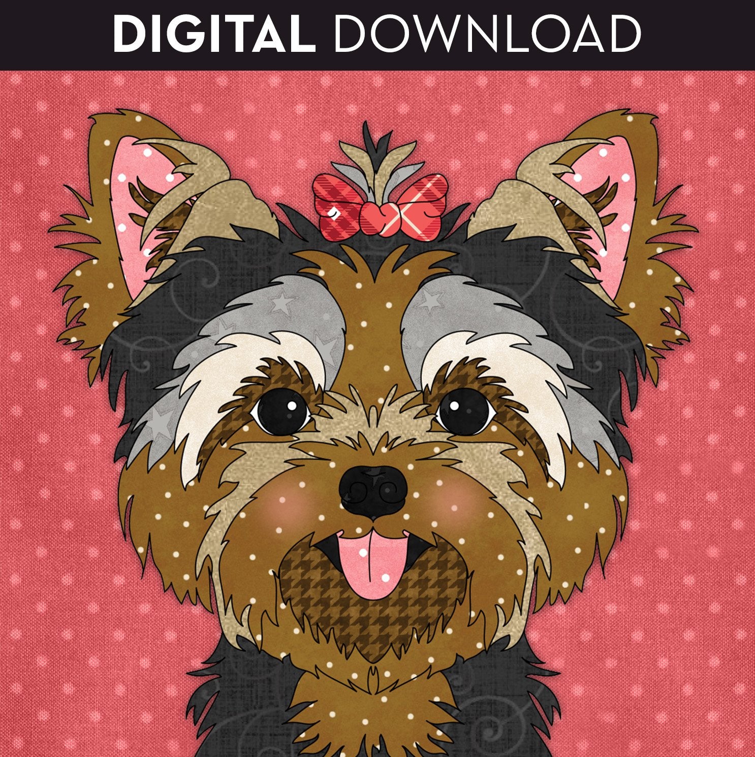 Yorkshire Terrier 2 Applique