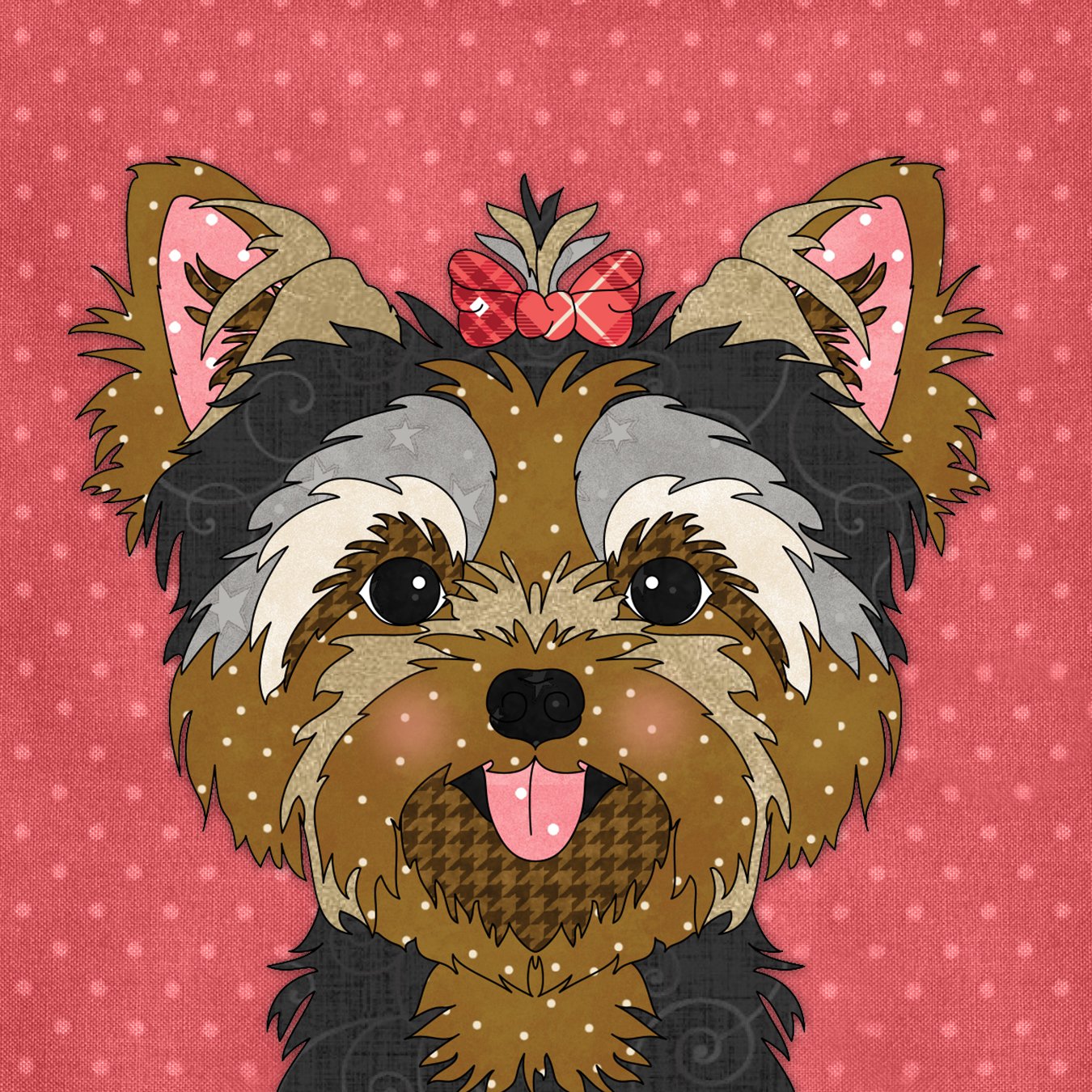 Yorkshire Terrier 2 Applique