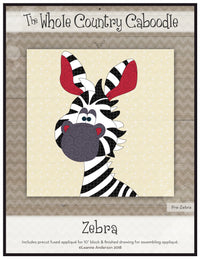 Zebra Applique