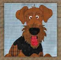 Airedale Applique