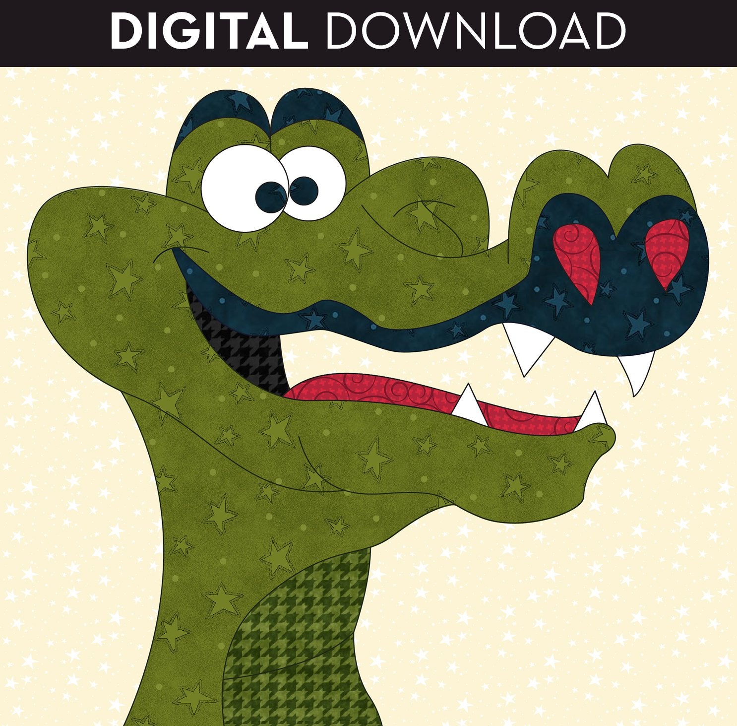 Alligator Applique
