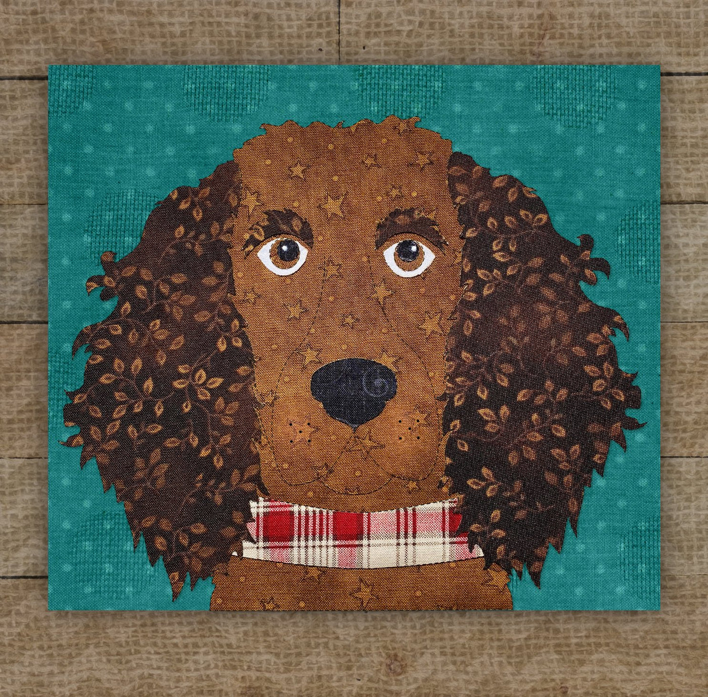 American Water Spaniel / Boykin Spaniel Applique