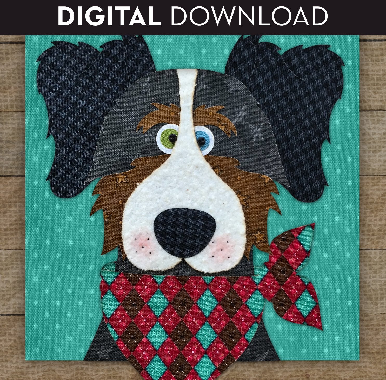 Australian Shepherd Applique