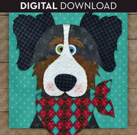 Australian Shepherd Applique