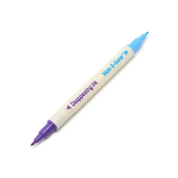 Blue & Purple Dual Purpose Marking Pen