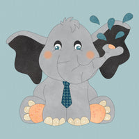 Baby Elephant Applique